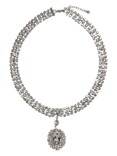 Jennifer Behr Sylvie Necklace In Silver