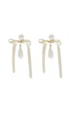 Jennifer Behr Sylvie Pearl Earrings In White