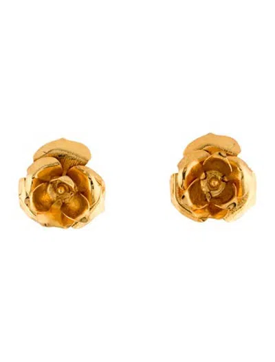 Pre-owned Jennifer Behr Tansy Rose Stud Earrings In Multicolor