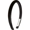 Jennifer Behr Tiana Velvet Headband In Black