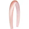 Jennifer Behr Tori Hammered Silk Headband In Peony