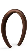 Jennifer Behr Tori Headband Espresso In Brown