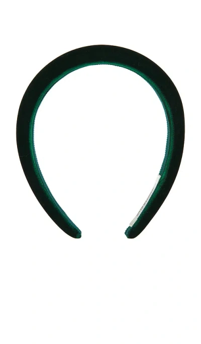 Jennifer Behr Tori Headband In Green