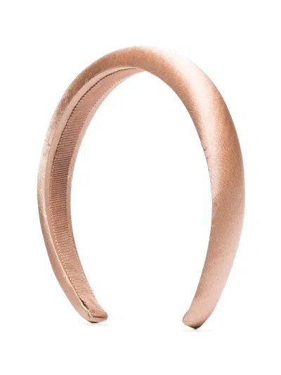 Jennifer Behr Tori Nat Headband In Neutrals