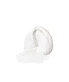 Jennifer Behr Tori Voilette Mesh-trimmed Satin Headband In Cream