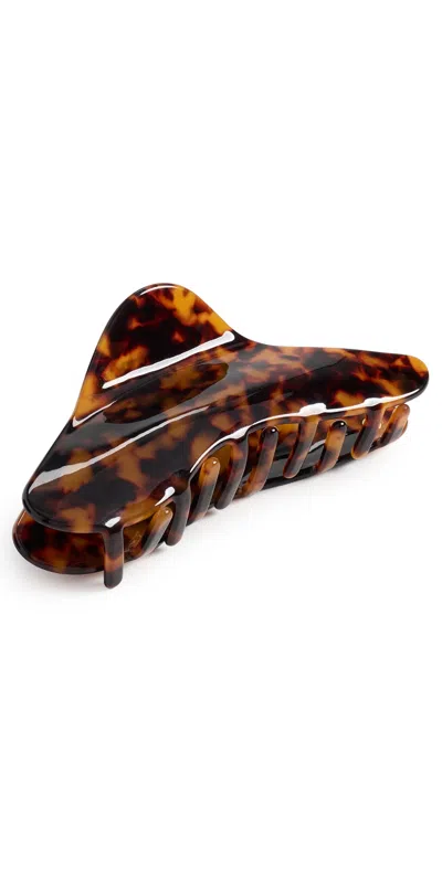 Jennifer Behr Tortoise Amira Jaw Clip Tortoise