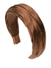 Jennifer Behr Twist Headband In Brown