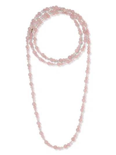 Jennifer Behr Veda Necklace In Pink
