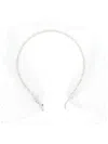 Jennifer Behr Veil-detail Fishnet Headband In White