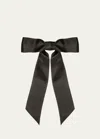 Jennifer Behr Virginia Bow In Black