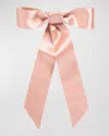 Jennifer Behr Virginia Bow In Pink