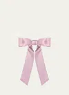 Jennifer Behr Virginia Bow In Pink