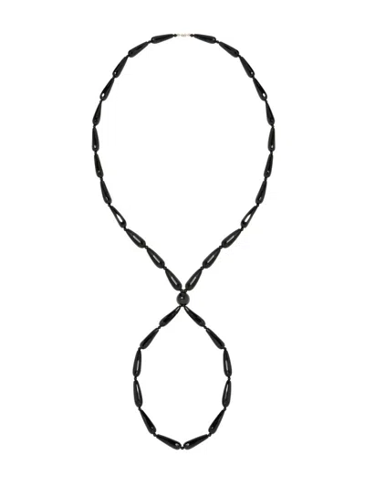 Jennifer Behr Women's Ava Onyx Beaded Necklace In Black