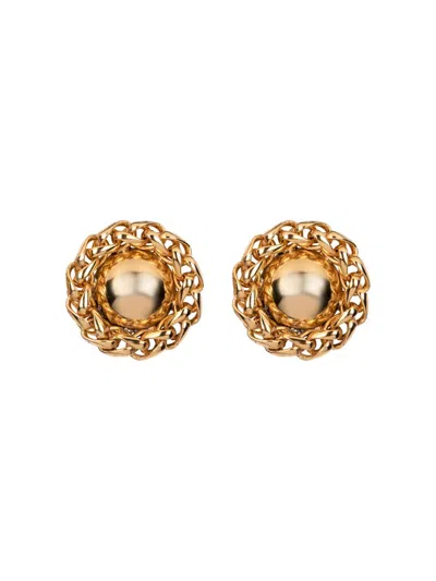 Jennifer Behr Women's Brooke 18k-gold-plated Stud Earrings