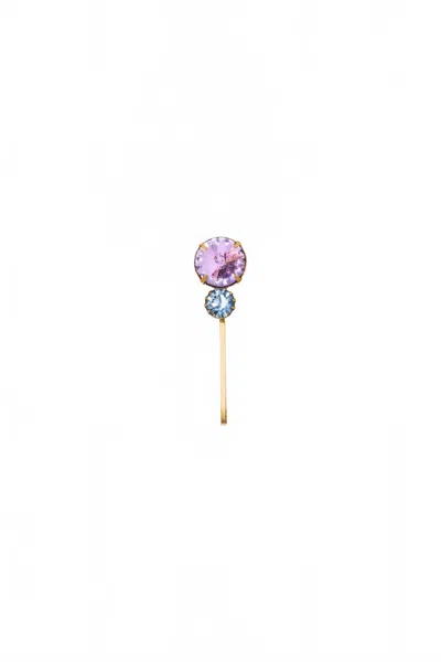 Jennifer Behr Women's Myrla Bobby Hair Pin In Peacock In Pink
