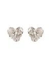 Jennifer Behr Pansy Stud Earrings In Metallic