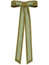 Jennifer Behr X Julia Berolzheimer Eden Bow In Green