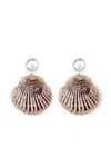 Jennifer Behr X Julia Berolzheimer Folly Earrings In White