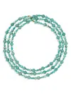 Jennifer Behr X Julia Berolzheimer Malta Necklace In Blue