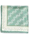 Jennifer Behr X Julia Berolzheimer Neptune Scarf In Green