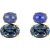 Jennifer Behr Yvette Earrings In Blue