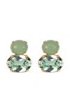 Jennifer Behr Yvette Earrings In Green