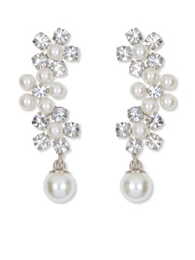 Jennifer Behr Zaya Earrings In Gray