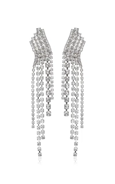 Jennifer Behr Zayla Crystal Earrings In Silver