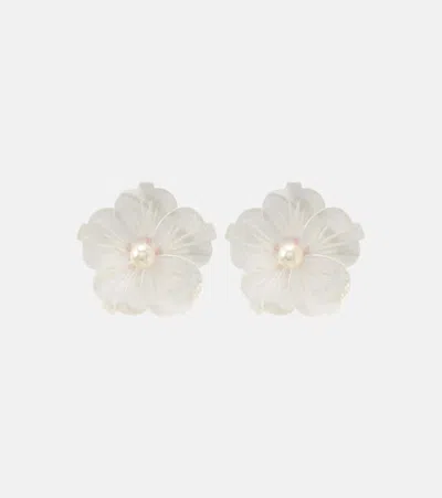 Jennifer Behr Zia Faux-pearl Earrings