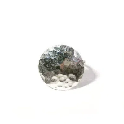 Jennifer Cervelli Jewelry Full Moon Ring In Sterling Silver In Multi