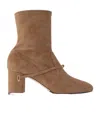 Jennifer Chamandi Dani 65 Suede Ankle Boots In Multi
