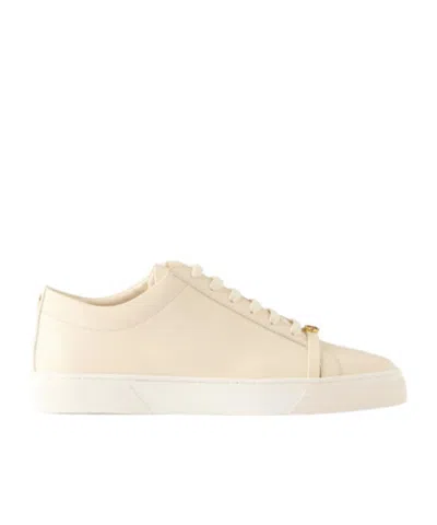 Jennifer Chamandi Leather Sneakers In Multi