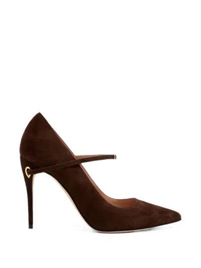 Jennifer Chamandi Lorenzo Pointed-toe Pumps In Animal Print