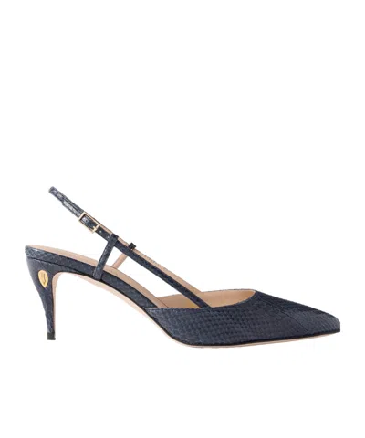 Jennifer Chamandi Mule Heels In Black