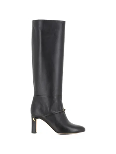 Jennifer Chamandi Samuele 85 Knee-high Boots In Black
