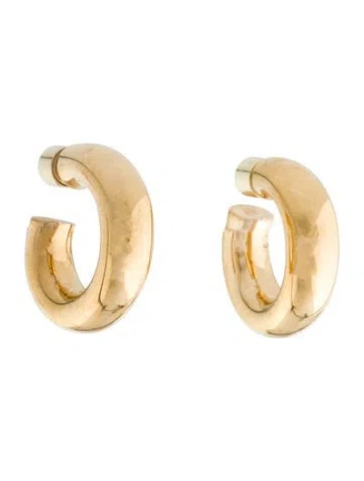 Pre-owned Jennifer Fisher 1" Samira Mini Hoop Earrings In Multi