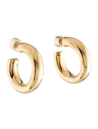 Pre-owned Jennifer Fisher 1" Samira Mini Hoop Earrings In Multi