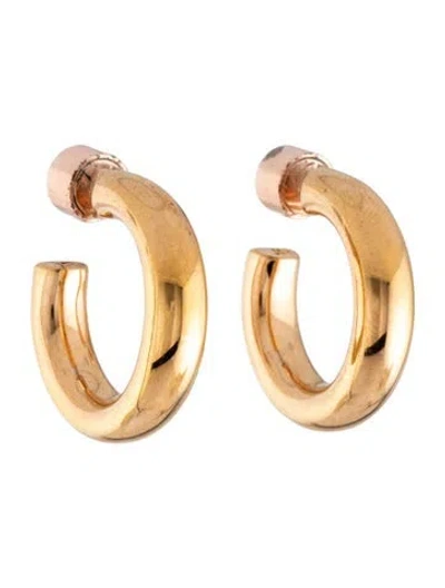 Pre-owned Jennifer Fisher 1" Samira Mini Hoops In Multicolor
