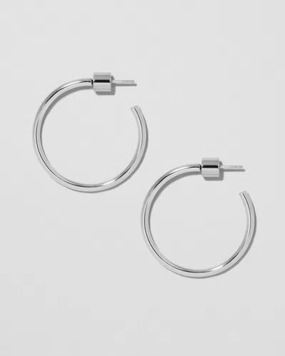Jennifer Fisher 1" Thread Mini Hoops In Metallic