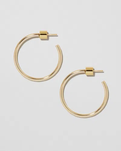 Jennifer Fisher Mini Lilly Hoop Earrings In Gold