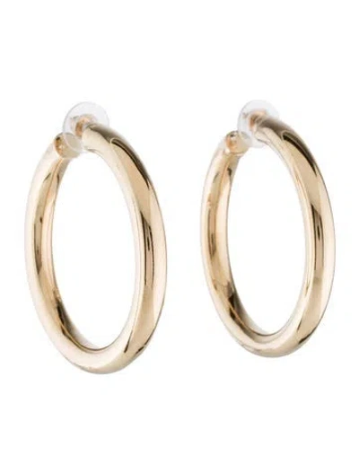 Pre-owned Jennifer Fisher 14k Natasha Hoop Earrings In Multi