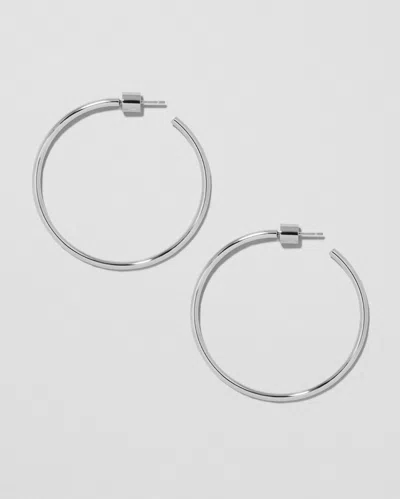 Jennifer Fisher 1.5" Thread Baby Hoops