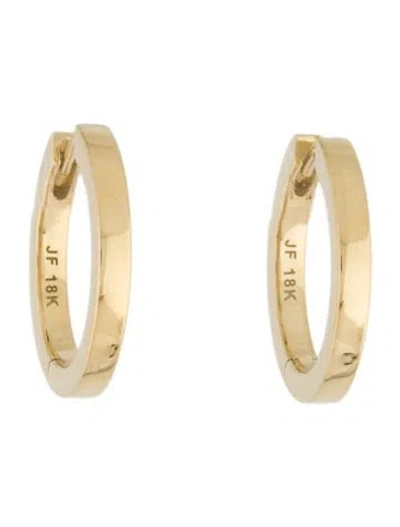 Pre-owned Jennifer Fisher 18k Huggie Hoop Earrings In Multi