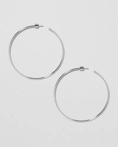 Jennifer Fisher 2.5" Thread Hoops In Red