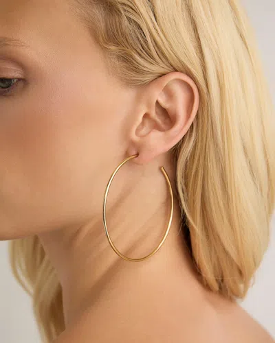 Jennifer Fisher 2.5" Thread Hoops In Red