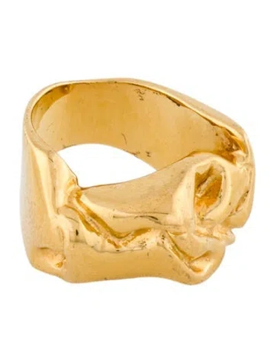 Pre-owned Jennifer Fisher Abstract Band Ring In Multi