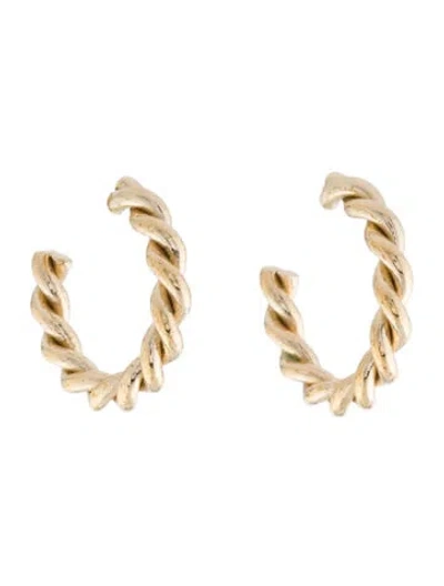 Pre-owned Jennifer Fisher Ayesha Hoop Earrings In Multi