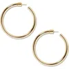 Jennifer Fisher Baby Lilly Hoop Earrings In Gold