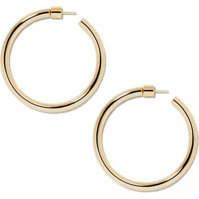 Jennifer Fisher Baby Lilly Hoop Earrings In Gold