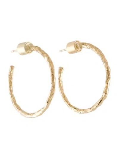 Pre-owned Jennifer Fisher Baby Sarah Hoop Earrings In Multi